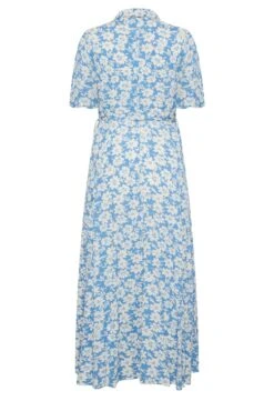 M&Co Light Blue Floral Print Maxi Shirt Dress 13 M&Co Light Blue Floral Print Maxi Shirt Dress -M&Co Sales Store e4f74cbc 5d98 4a 550427 Y scaled