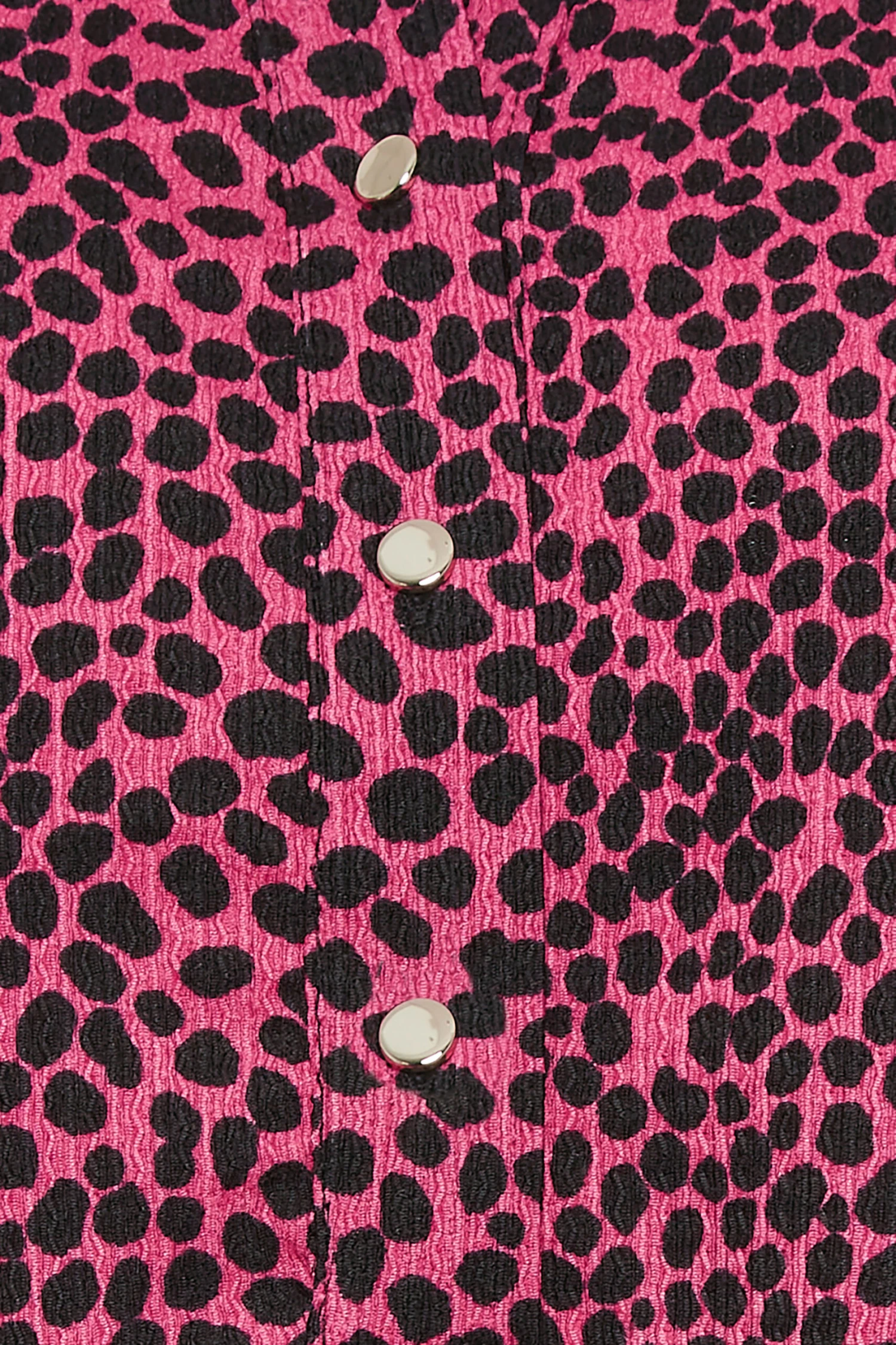 M&Co Pink Spot Print Half Placket Jersey Shirt 5 M&Co Pink Spot Print Half Placket Jersey Shirt - Image 5