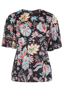 M&Co Black Floral Tie Back Blouse -M&Co Sales Store e66085e7 617b 4c 550276 X scaled