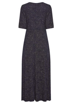 M&Co Navy Blue Polka Dot Maxi Dress 13 M&Co Navy Blue Polka Dot Maxi Dress -M&Co Sales Store e6d44b47 6be2 4c 500584 Y scaled