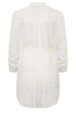 M&Co White Tie Waist Textured Tunic Shirt 13 M&Co White Tie Waist Textured Tunic Shirt -M&Co Sales Store e7a94f95 1f3c 43 550653 Y scaled