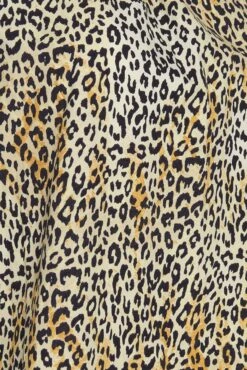 M&Co Brown Animal Print Cotton Frill Hem Top -M&Co Sales Store e97400f6 5803 45 550221 Z scaled