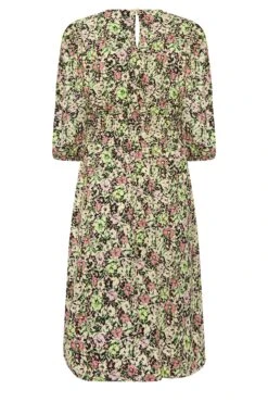 M&Co Green Floral Print Midi Dress -M&Co Sales Store e9a4933b 0318 41 500522 Y scaled
