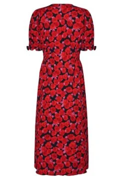 M&Co Red Floral Print Button Through Dress 13 M&Co Red Floral Print Button Through Dress -M&Co Sales Store e9f2d7cf 23ce 47 550405 Y scaled