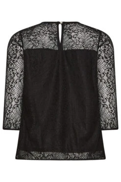 M&Co Black Long Sleeve Lace Blouse -M&Co Sales Store eb49f3bc cb69 4c 550688 Y scaled
