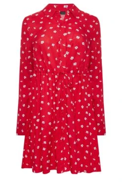 M&Co Red Floral Print Tie Waist Tunic Shirt 12 M&Co Red Floral Print Tie Waist Tunic Shirt -M&Co Sales Store ebdf8ea9 9abd 43 550030 X scaled