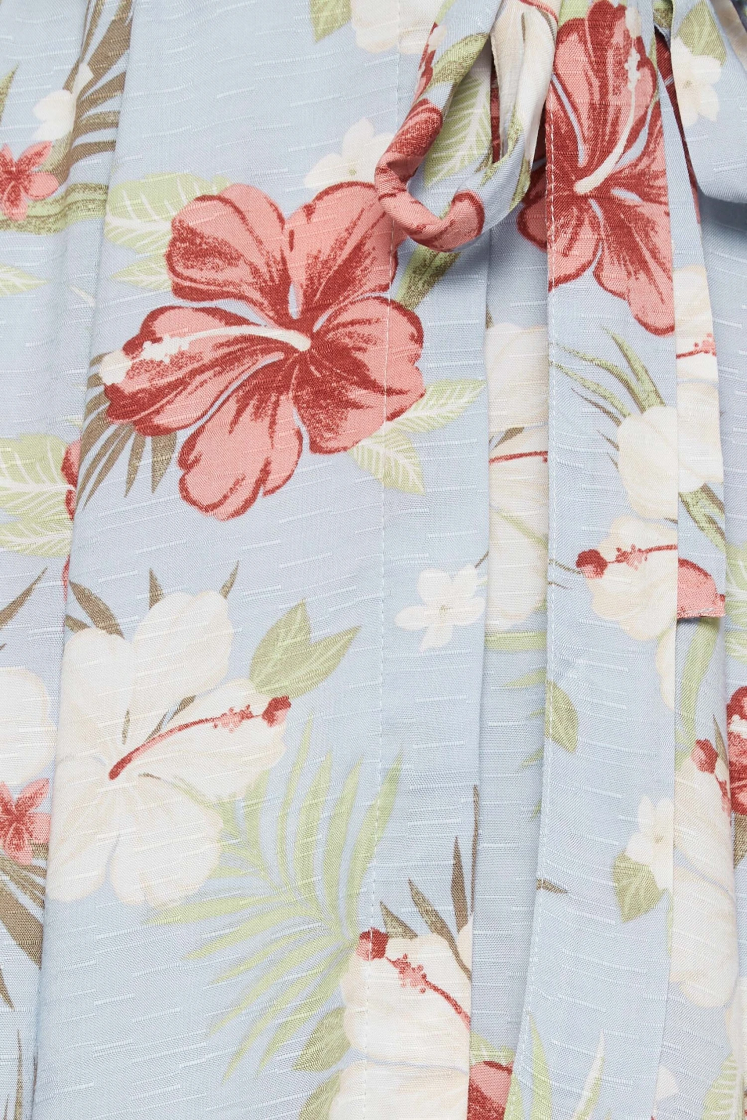 M&Co Blue Floral Print Shirt Dress 5 M&Co Blue Floral Print Shirt Dress - Image 5