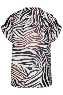 M&Co Brown Animal Print Shirt -M&Co Sales Store ee6462c3 3722 4b 550113 Y scaled