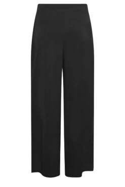 M&Co Black Stretch Scuba Wide Leg Trousers 9 M&Co Black Stretch Scuba Wide Leg Trousers -M&Co Sales Store eeafd97d c7fc 40 500492 Y scaled