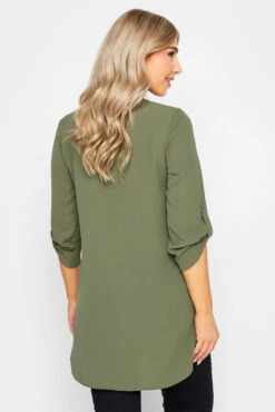 M&Co Green Statement Button Tab Sleeve Shirt 9 M&Co Green Statement Button Tab Sleeve Shirt -M&Co Sales Store f035c725 9019 41 550635 C scaled