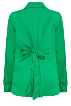 M&Co Green Button Through Tunic Shirt -M&Co Sales Store f07e5727 0204 40 550321 Y scaled