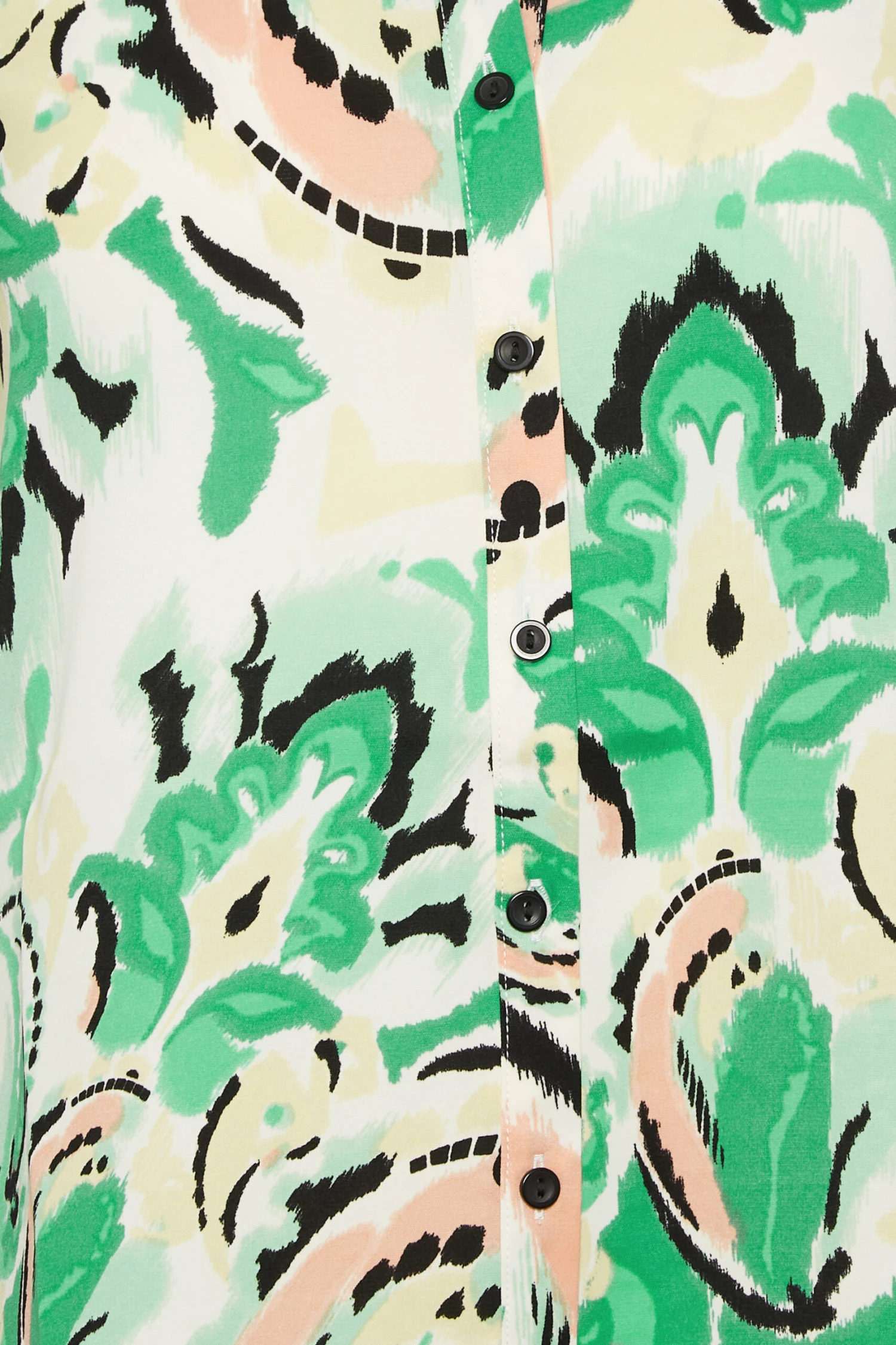 M&Co Green Paisley Print Long Sleeve Shirt 5 M&Co Green Paisley Print Long Sleeve Shirt - Image 5