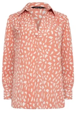 M&Co Pink Brush Stroke Print Half Placket Shirt 12 M&Co Pink Brush Stroke Print Half Placket Shirt -M&Co Sales Store f6bf41bc 3f3a 4d 550571 X scaled