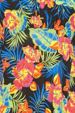 M&Co Black Floral Print Angel Sleeve Split Hem Midi Dress -M&Co Sales Store f7f60296 7211 44 550501 Z scaled