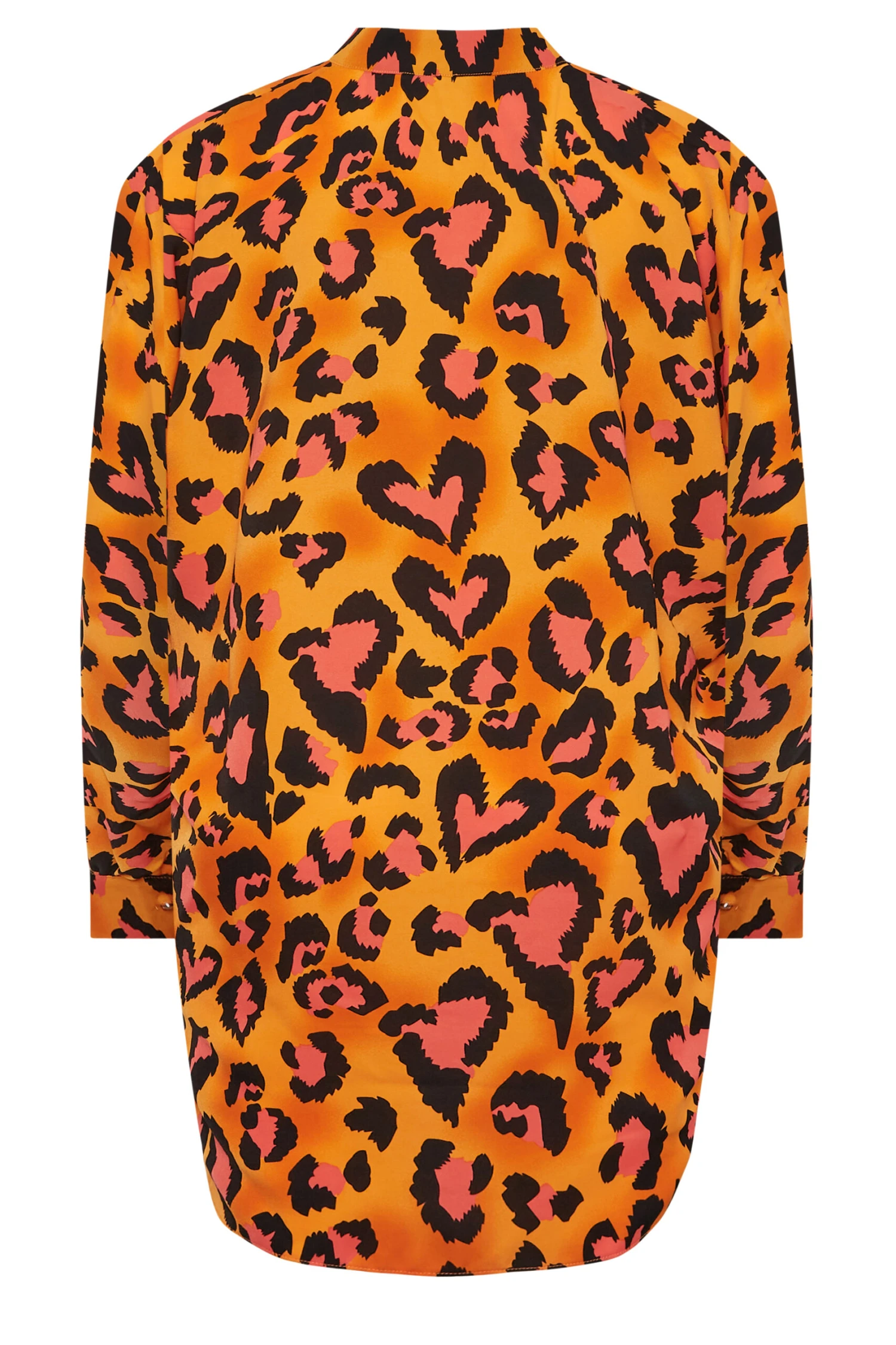 M&Co Orange Leopard Print Blouse 7 M&Co Orange Leopard Print Blouse - Image 7