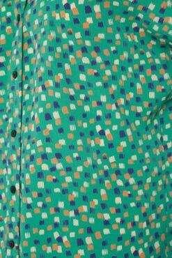 M&Co Green Spot Print V-Neck Blouse 11 M&Co Green Spot Print V-Neck Blouse -M&Co Sales Store fb34a1a2 08cb 44 550107 Z scaled
