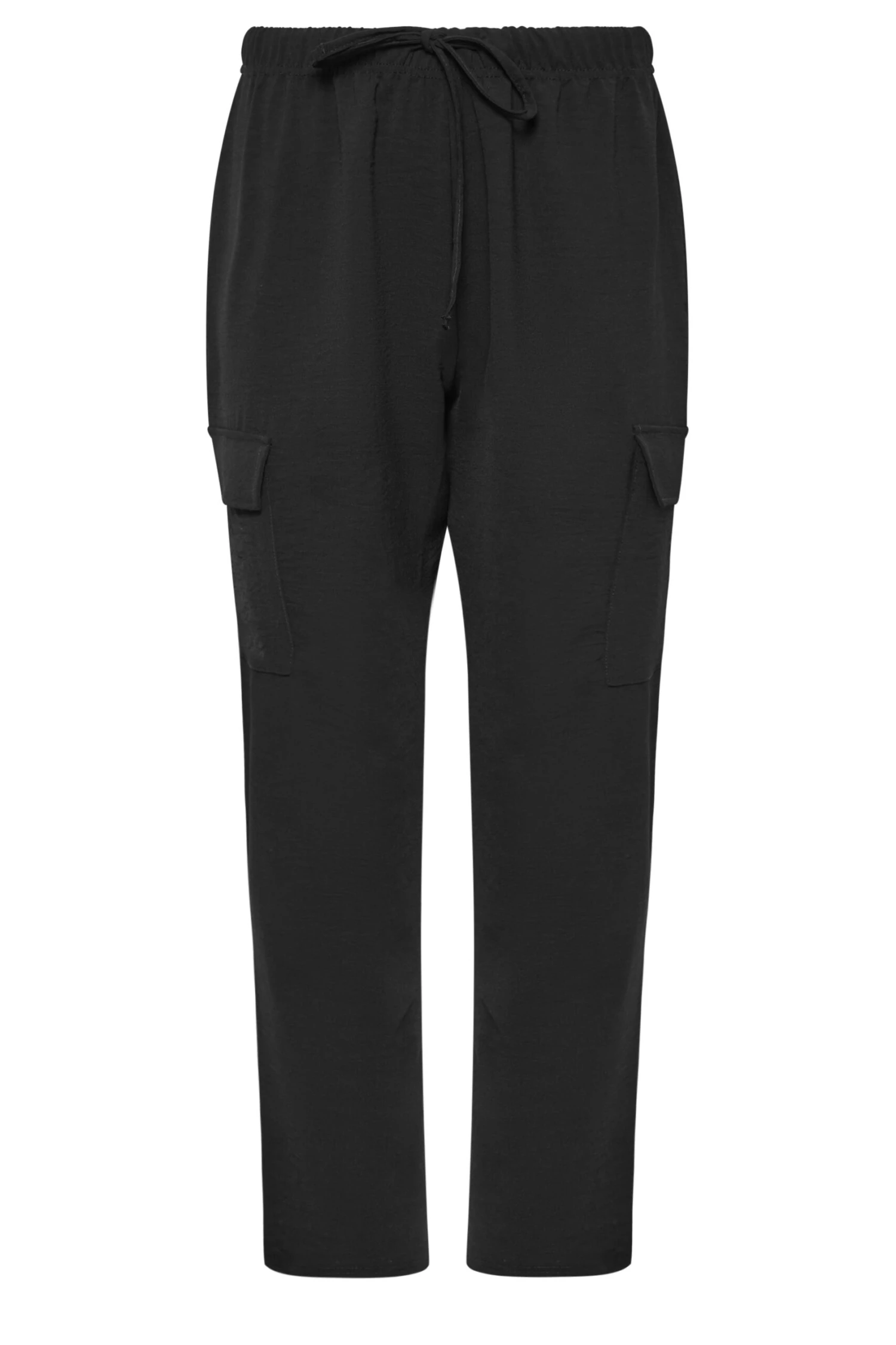 M&Co Black Cargo Slim Leg Trousers 4 M&Co Black Cargo Slim Leg Trousers - Image 4