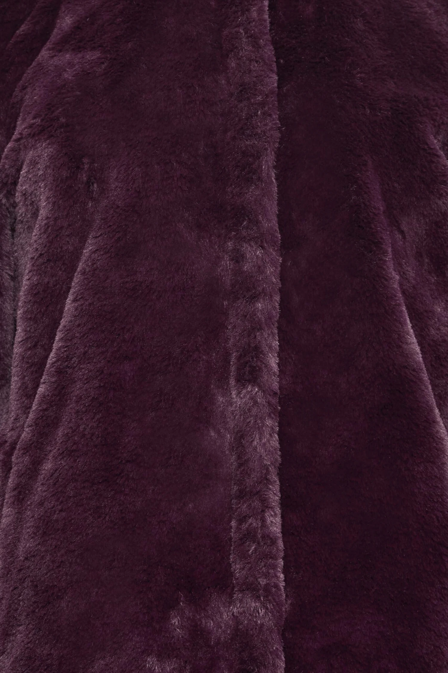 M&Co Berry Red Faux Fur Coat 5 M&Co Berry Red Faux Fur Coat - Image 5