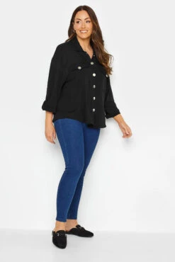 M&Co Black Statement Button Shirt 9 M&Co Black Statement Button Shirt -M&Co Sales Store fe3cd7bc d1d2 4a 550070 B scaled