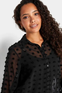 M&Co Black Dobby Spot Shirt -M&Co Sales Store fec2f2c3 e634 4e 550068 D scaled