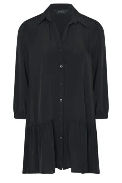 M&Co Black Frill Hem Shirt 12 M&Co Black Frill Hem Shirt -M&Co Sales Store ff29b629 2a1b 4f 550440 X scaled